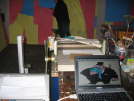 Laptop, Beamer, Albert